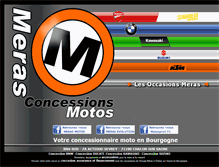 Tablet Screenshot of meras-motos.com